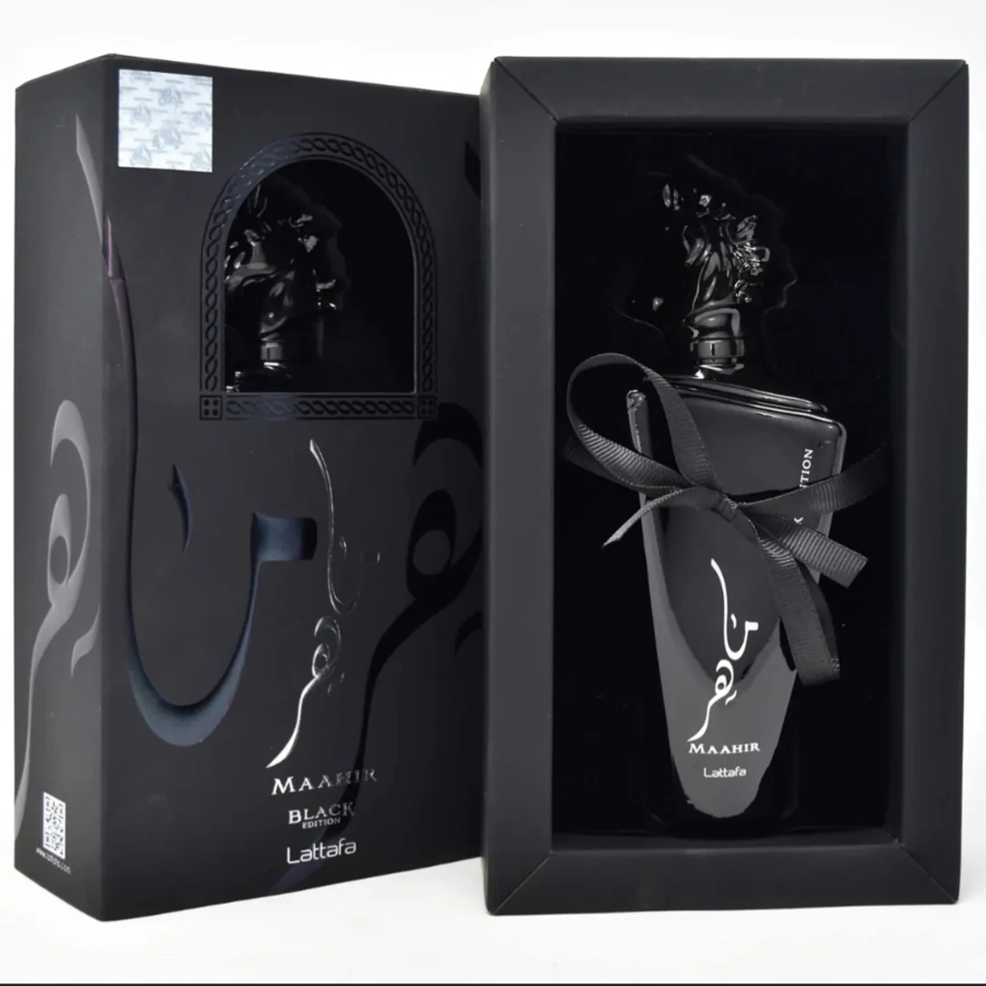  Lattafa Maahir Black Edition 100ml EDP for Men and Women